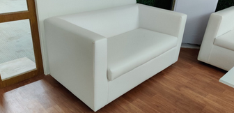Two Seater Box Sofa
